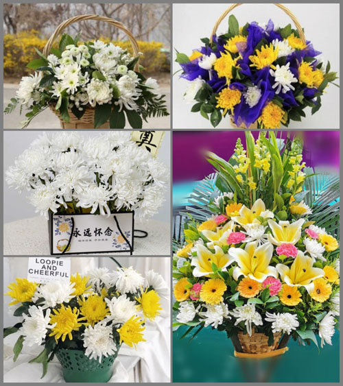 贵州毕节市黔西县花溪乡丰坪村白事提篮配送